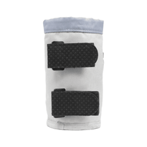 Bottle holder Bag Edition in grey, reverse side