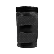 Bottle holder Bag Edition in black, reverse side