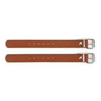 Leather straps for the bicycle basket Classic Edition