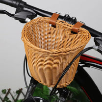 Bicycle basket Classic Edition fitted on a bicycle