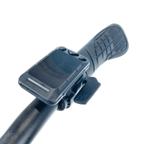 DriveTron DT01 throttle and brake lever from above