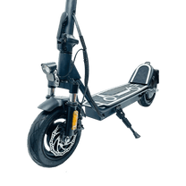 DriveTron DT01 front wheel and fork front three-quarter view