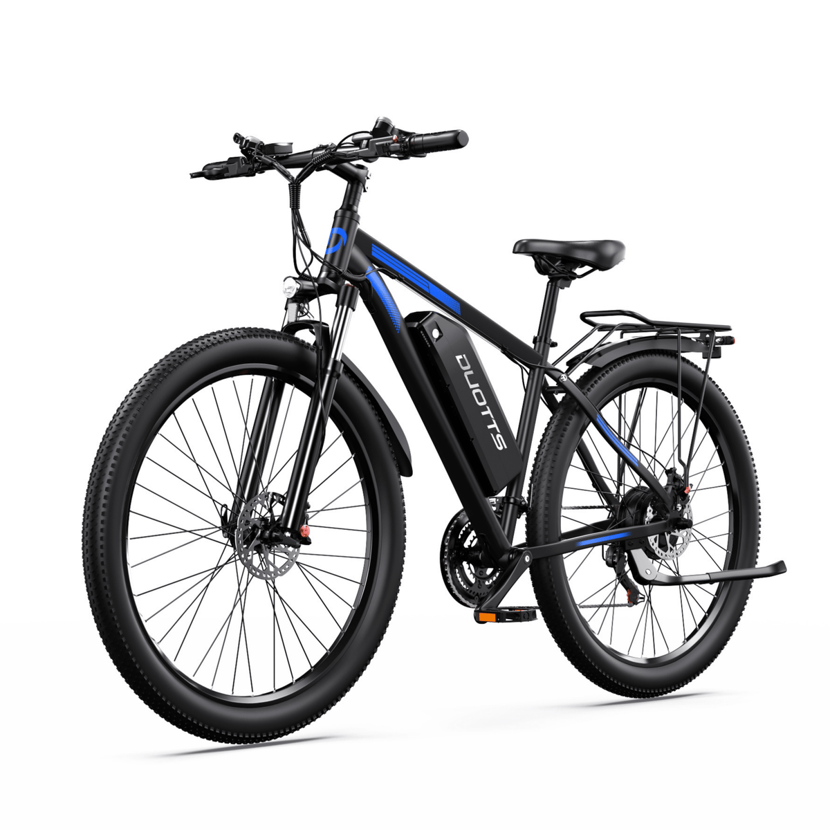 Duotts C29-L e-bike, front three-quarter view