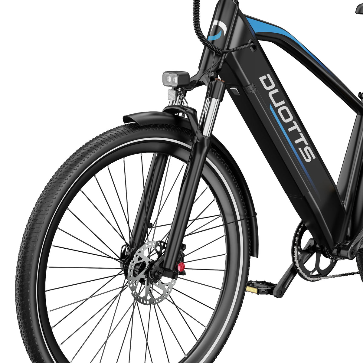 Duotts C29 Max front wheel and fork