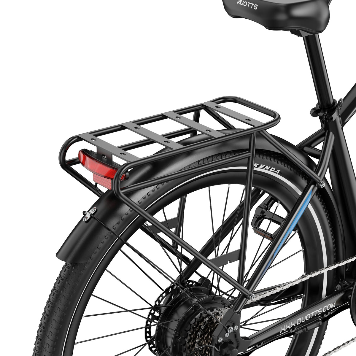 Duotts C29 Max rear rack in close-up
