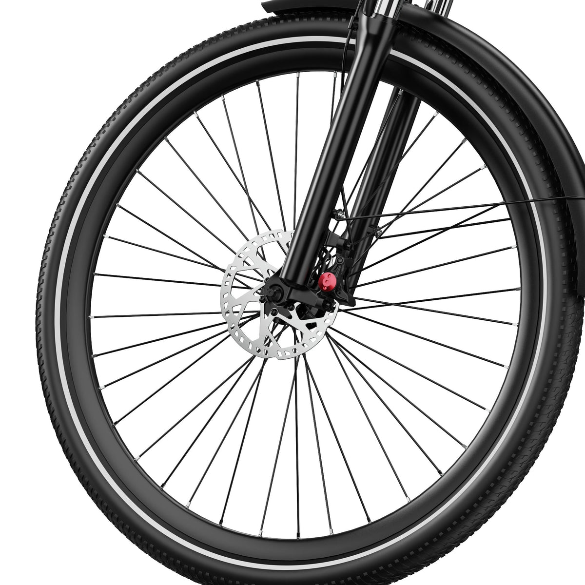 Duotts C29 Max front wheel and fork