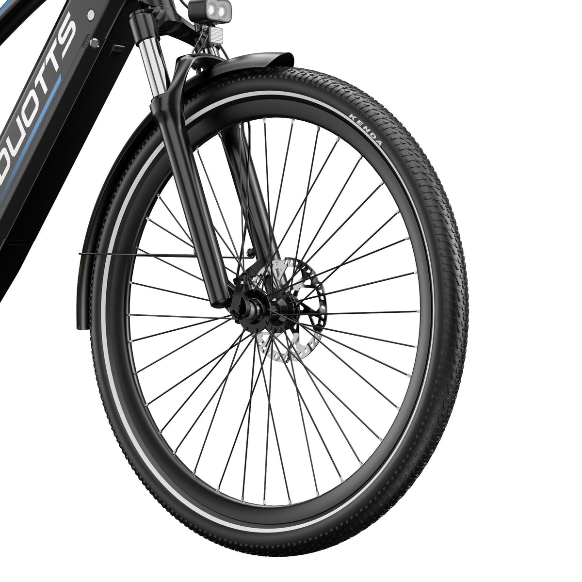 Duotts C29 Max front wheel and fork