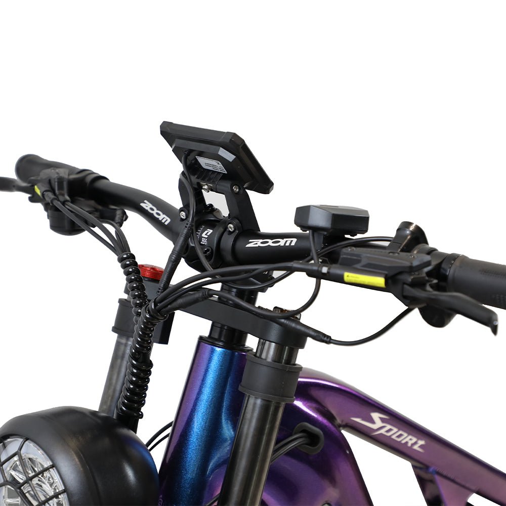 Duotts E26 handlebar with display and controls