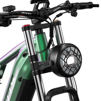 Duotts E26 headlight in green