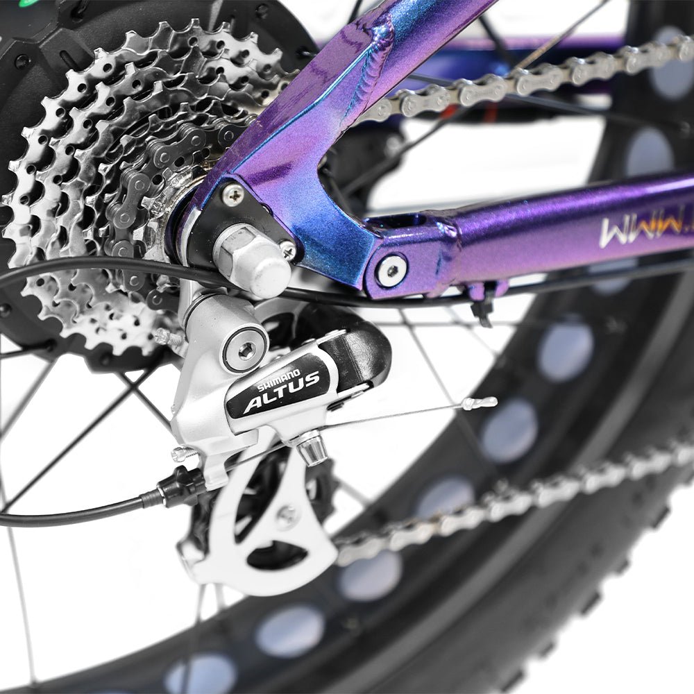 Duotts E26 rear wheel