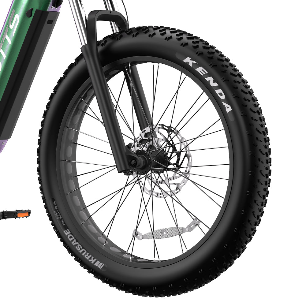 Duotts E26 front wheel and fork