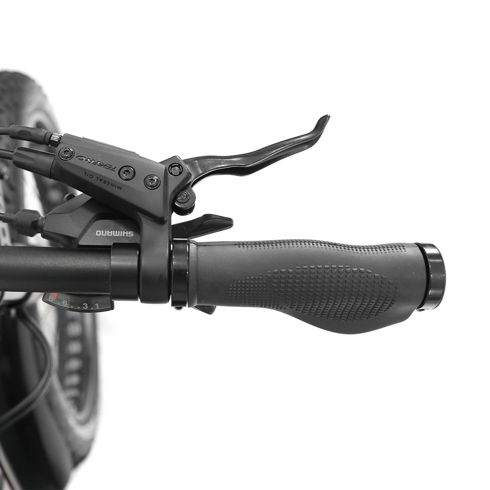 Duotts E26 handlebar grip and controls