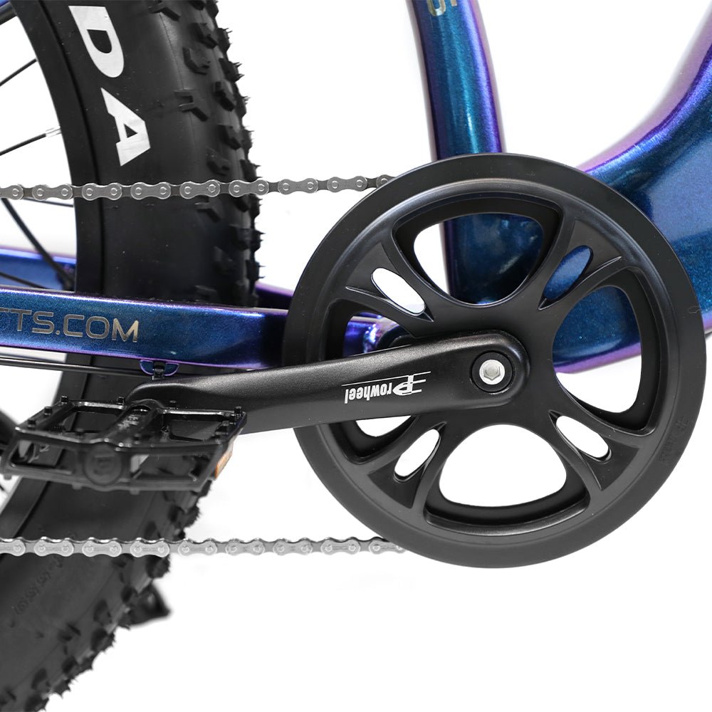Duotts E26 cranks and pedals