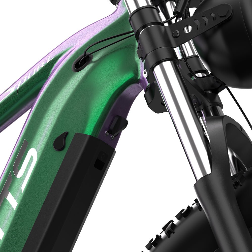 Duotts E26 frame in green