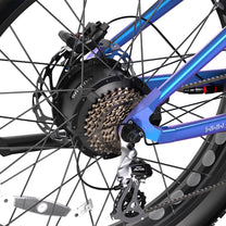 Duotts E26 rear wheel in close-up