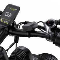 Close-up of the Duotts F26 Lite display