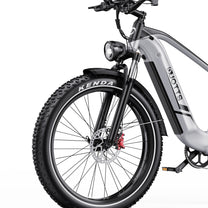 Duotts F26 Lite front wheel and fork