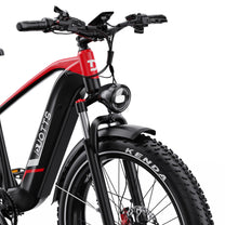 Duotts F26 Lite headlight in red