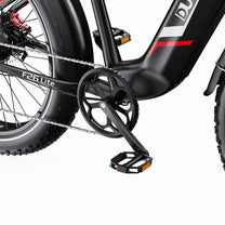 Duotts F26 Lite cranks and pedals