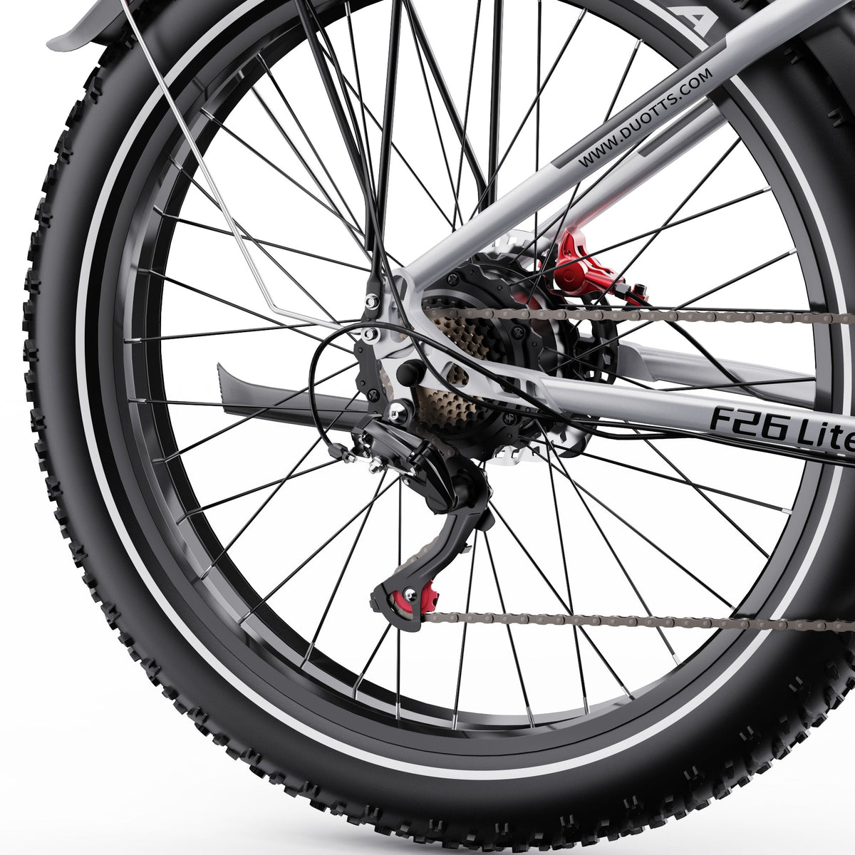 Duotts F26 Lite rear wheel