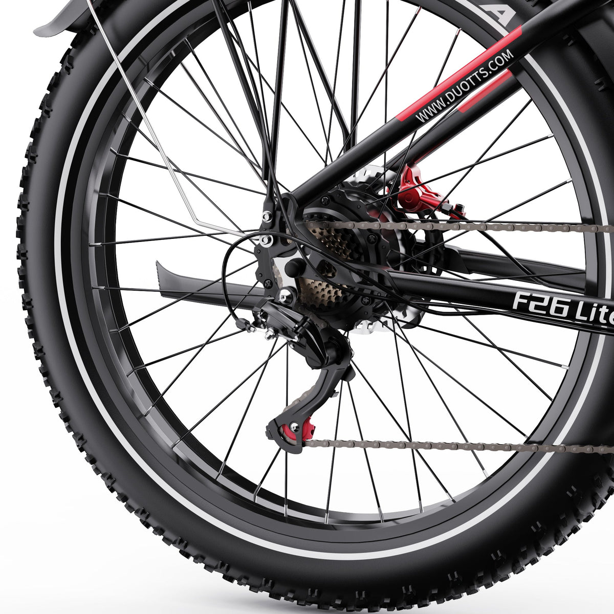 Duotts F26 Lite rear wheel