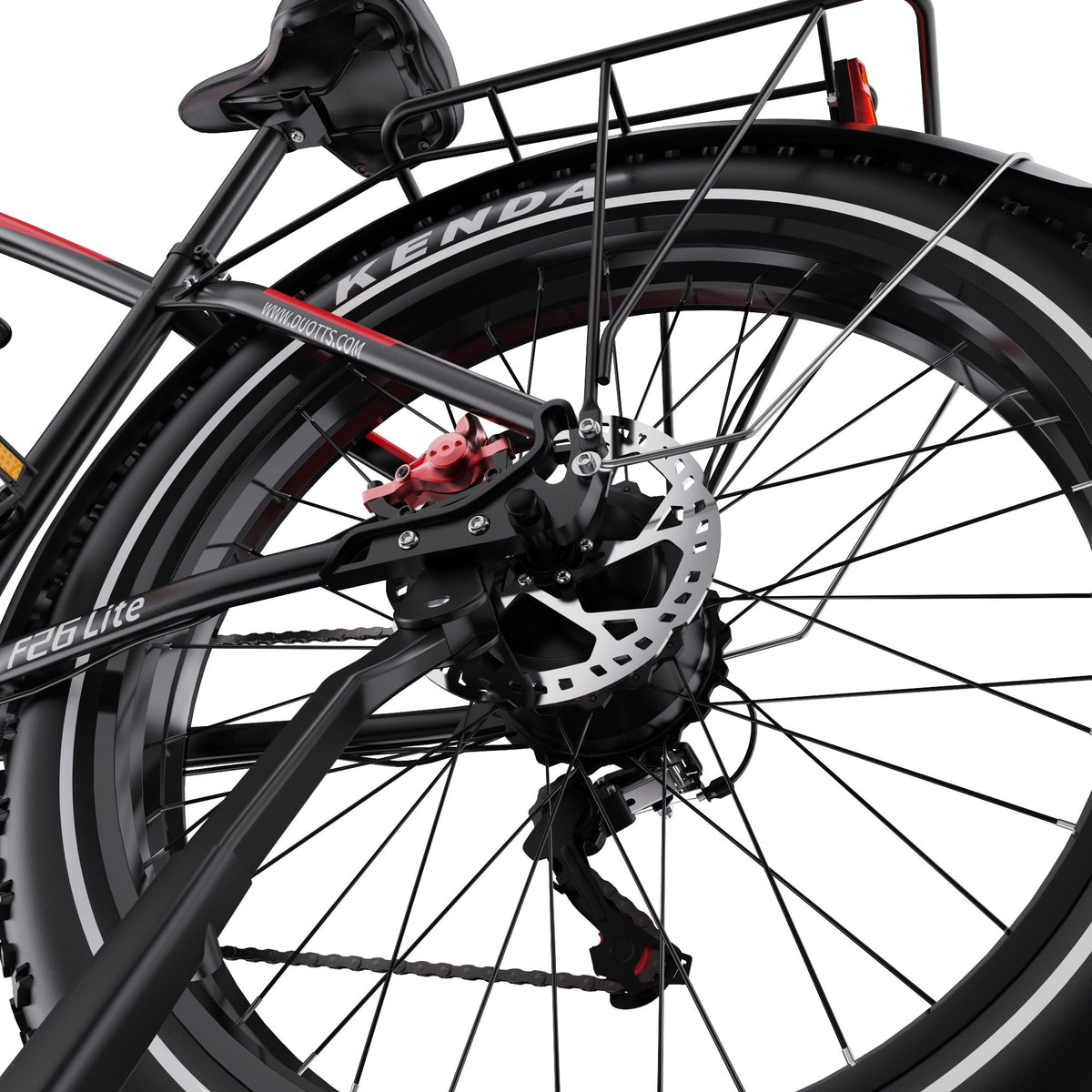Duotts F26 Lite rear wheel