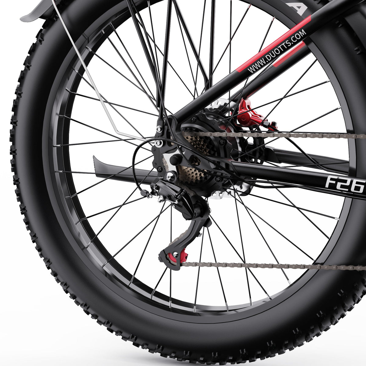 Duotts F26 rear wheel