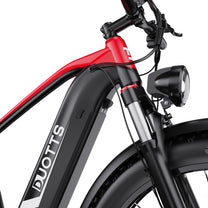 Duotts F26 headlight in red