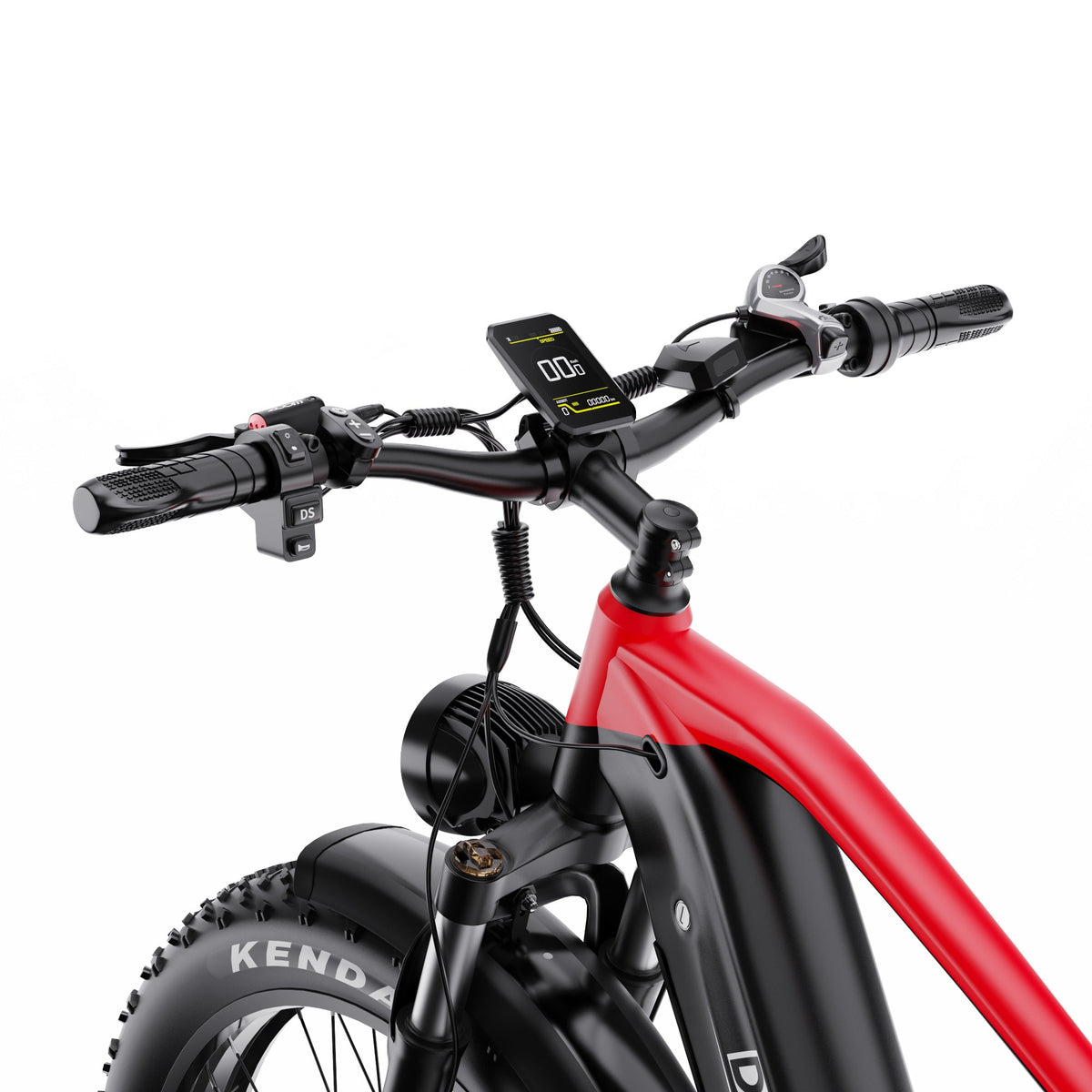 Duotts F26 handlebar with display and controls