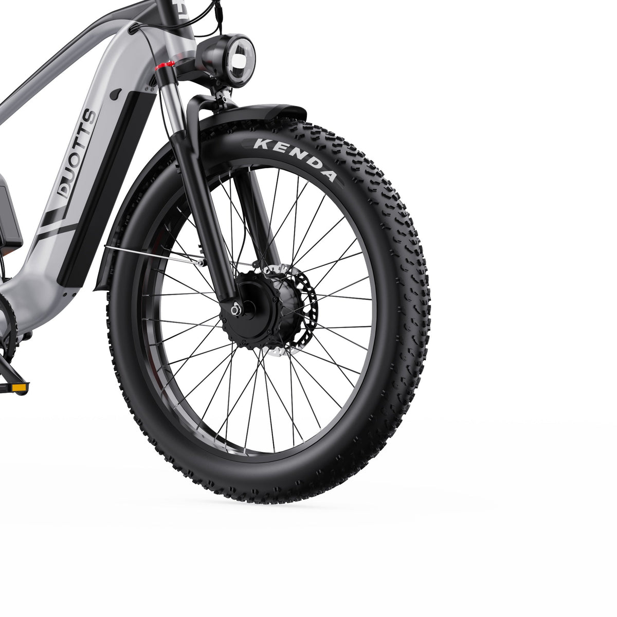 Duotts F26 front wheel and fork