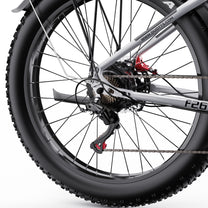 Duotts F26 rear wheel in close-up