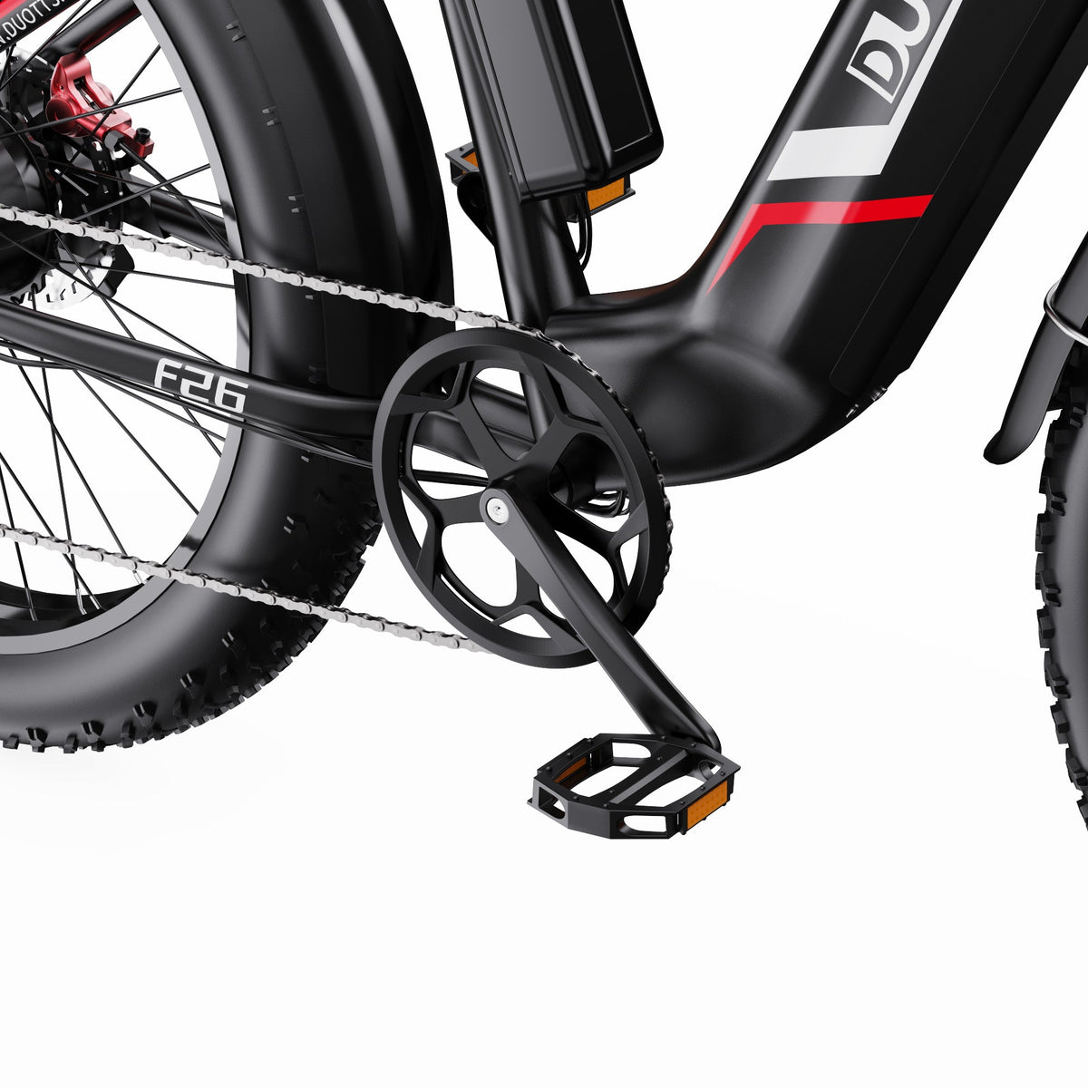 Duotts F26 cranks and pedals