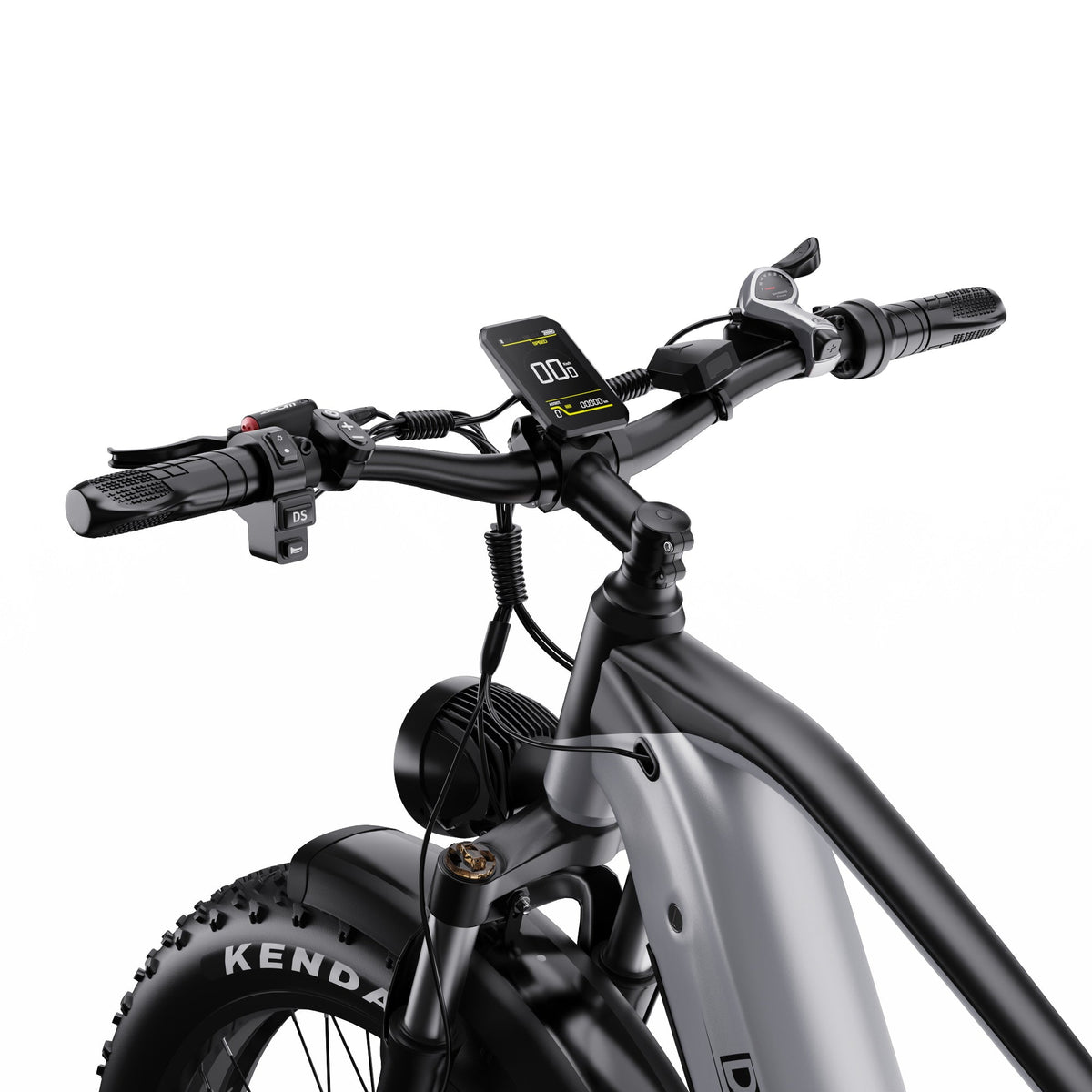 Duotts F26 handlebar with display and controls