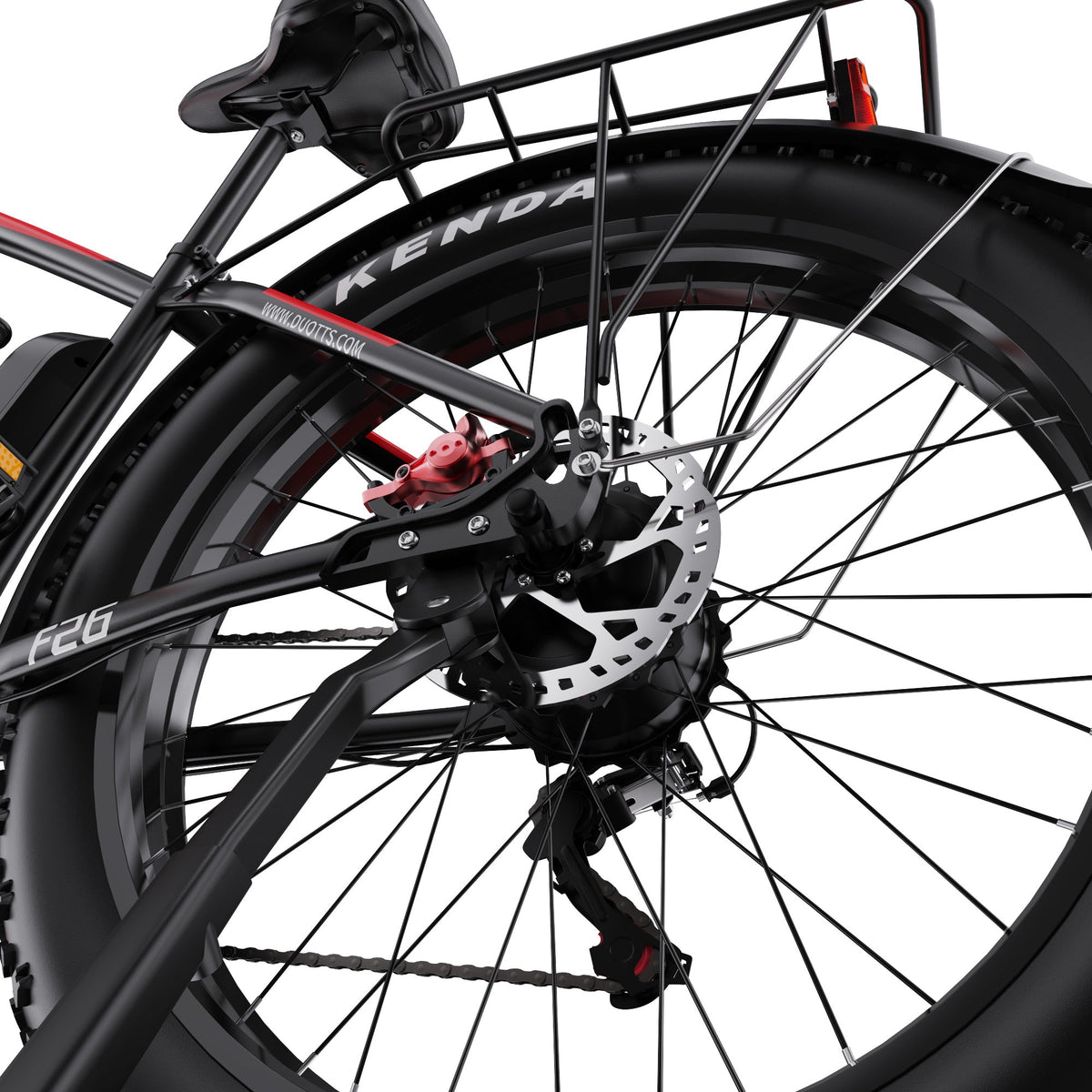 Duotts F26 rear wheel