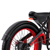 Duotts N26 mudguard in red
