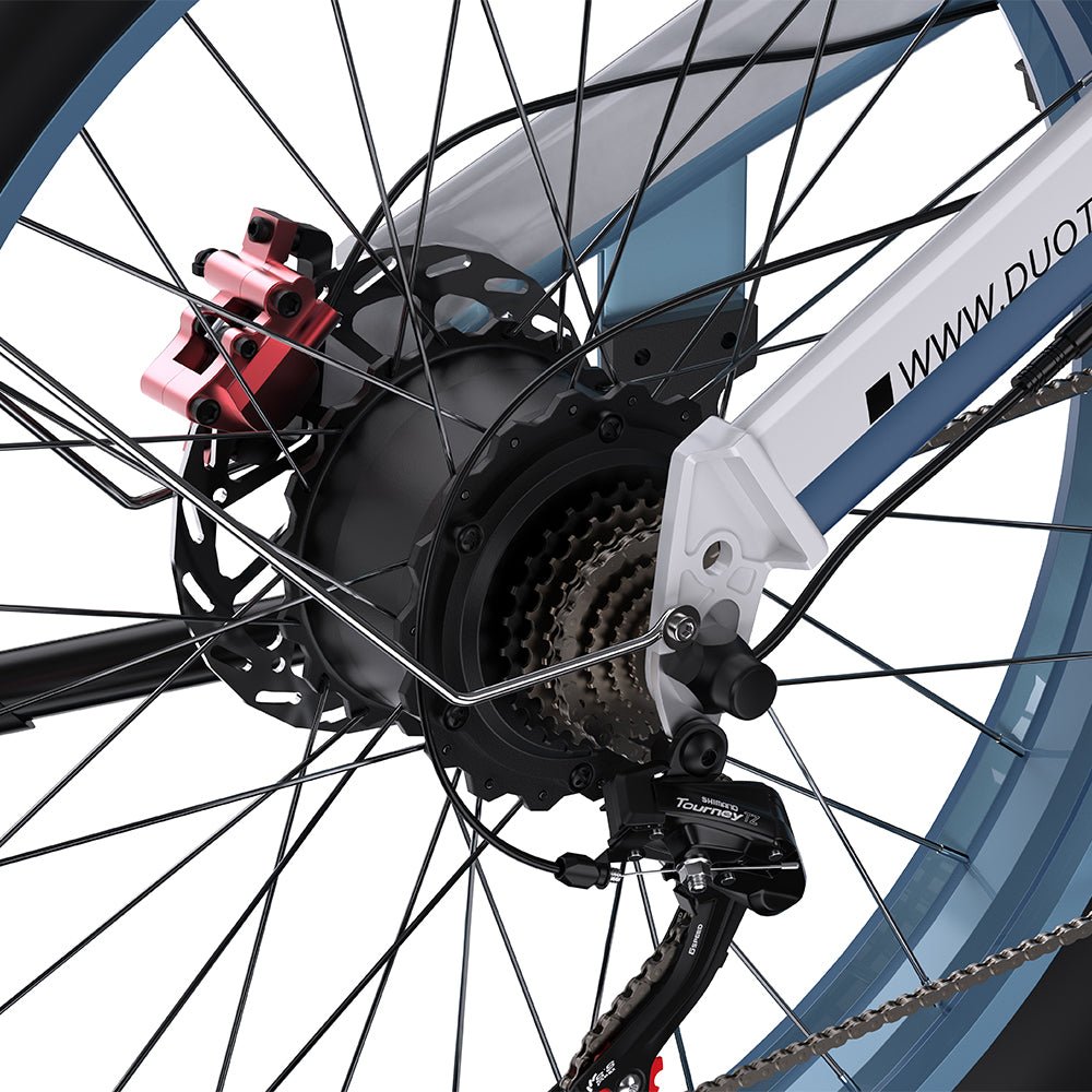 Duotts N26 hub motor in grey