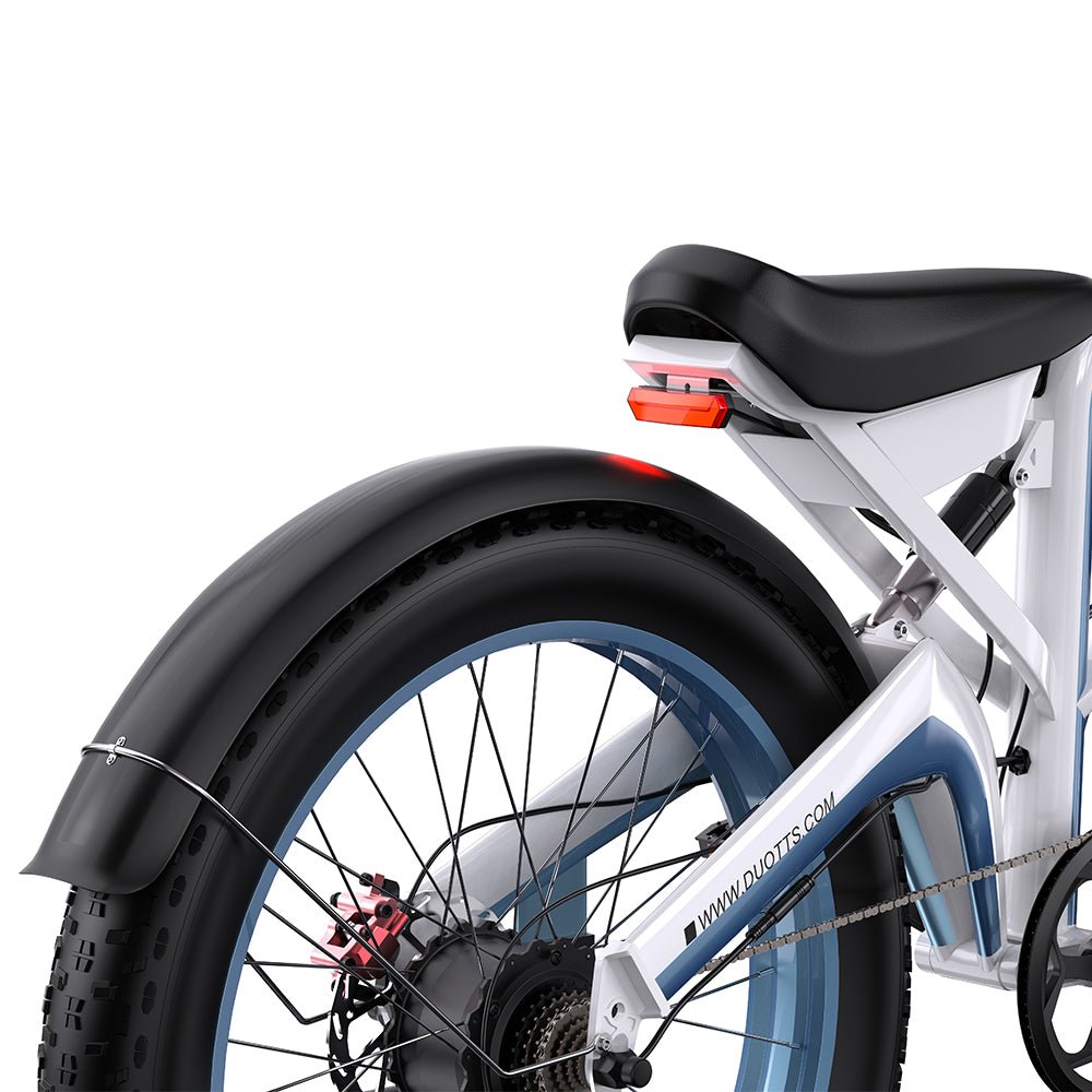 Duotts N26 mudguard in grey
