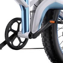 Duotts N26 cranks and pedals in grey
