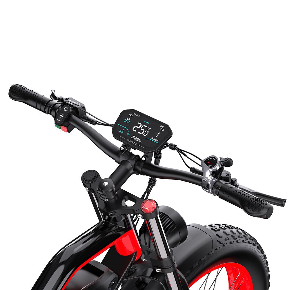 Duotts N26 handlebar in red