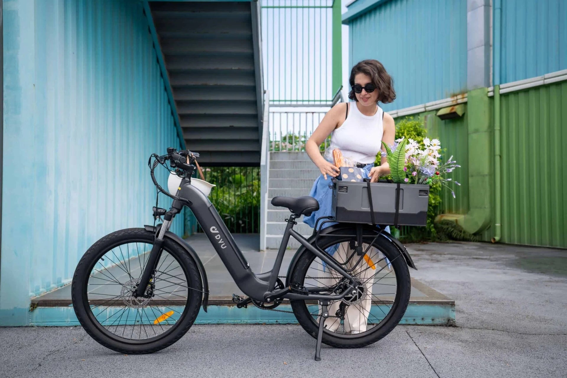 DYU C1 - Bicicleta eléctrica - Tienda de ruedas