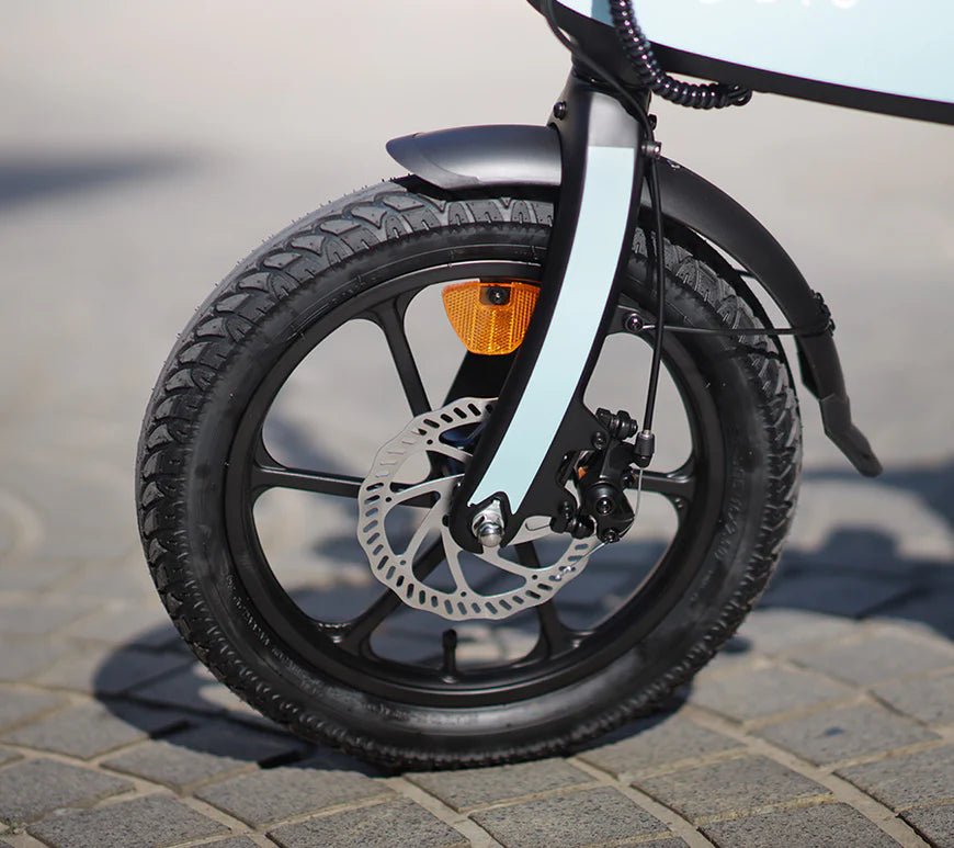 DYU C2 front wheel and fork