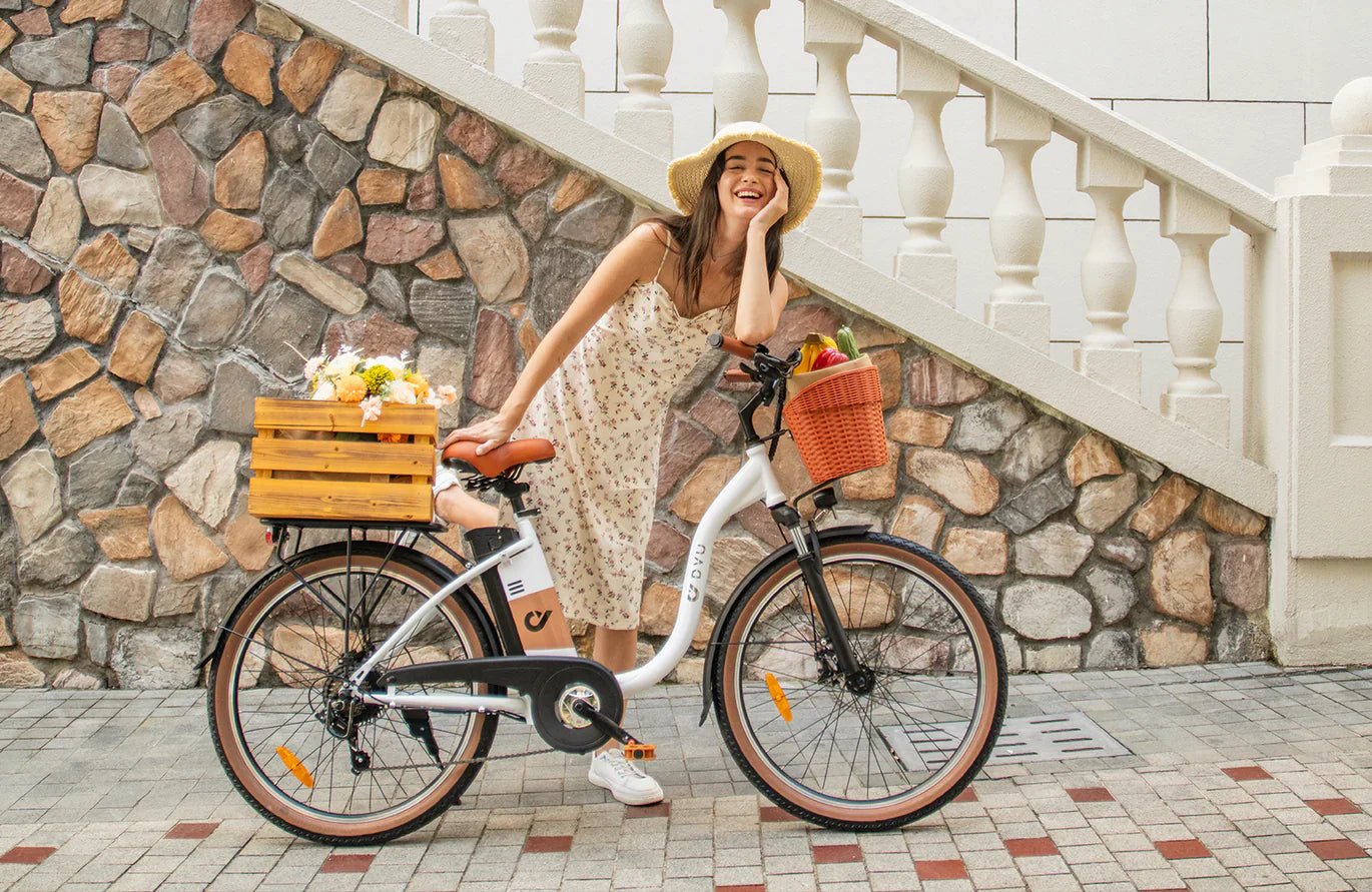 DYU C6 Pro - Bicicleta eléctrica - Tienda de ruedas