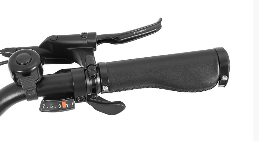 DYU C9 handlebar grip and controls