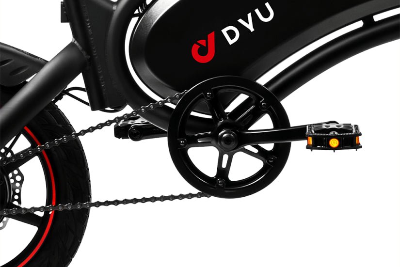 DYU D3S cranks and pedals