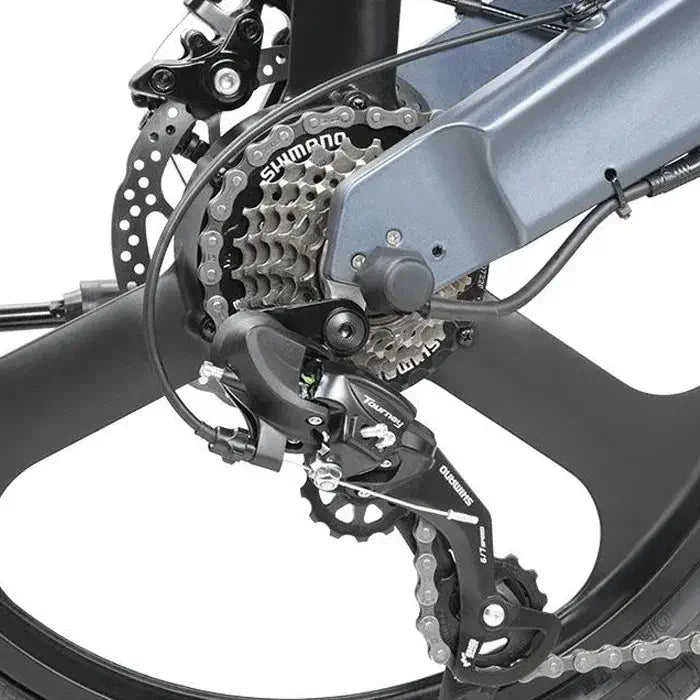 DYU T1 rear wheel