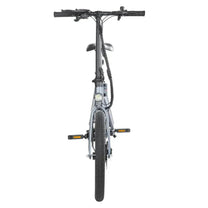 DYU T1 folding e-bike seen from the front