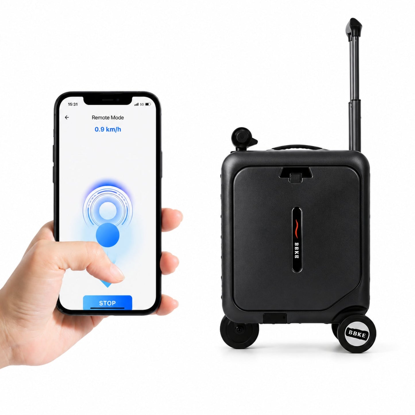 Electric ride-on suitcase – AeroDrive Pro Edition - Ride-on suitcase - Wheelyshop