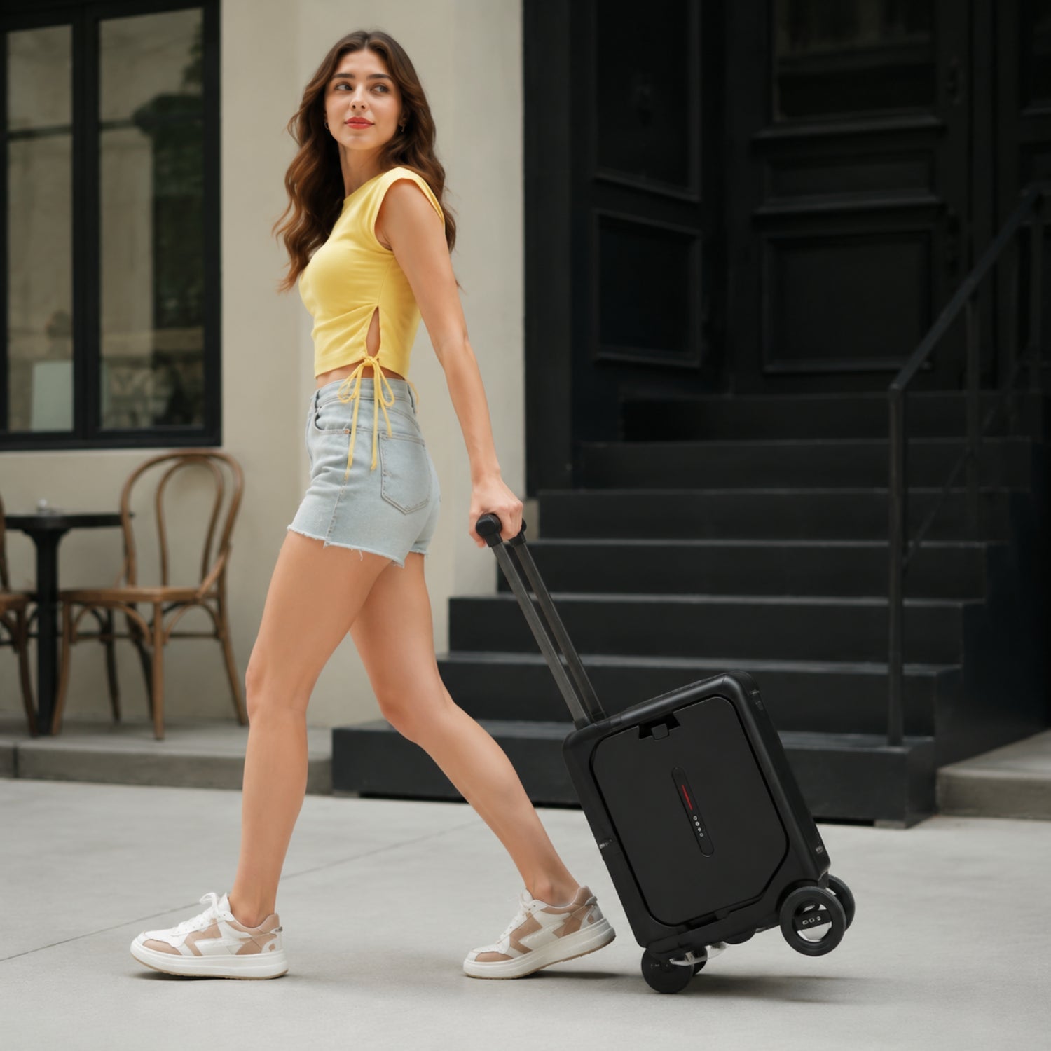 Electric ride-on suitcase – AeroDrive Pro Edition - Ride-on suitcase - Wheelyshop