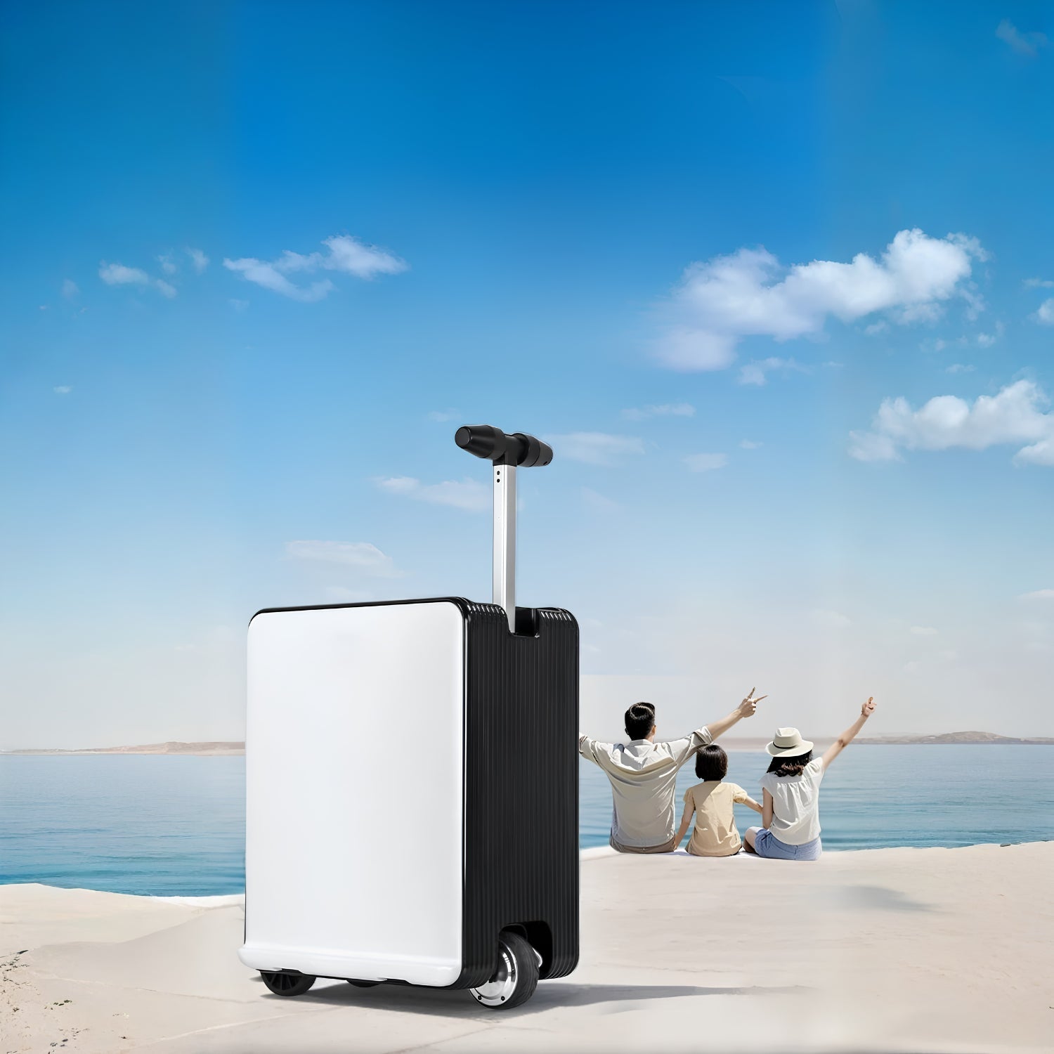 Electric ride-on suitcase – Air Pro Edition - Ride-on suitcase - Wheelyshop
