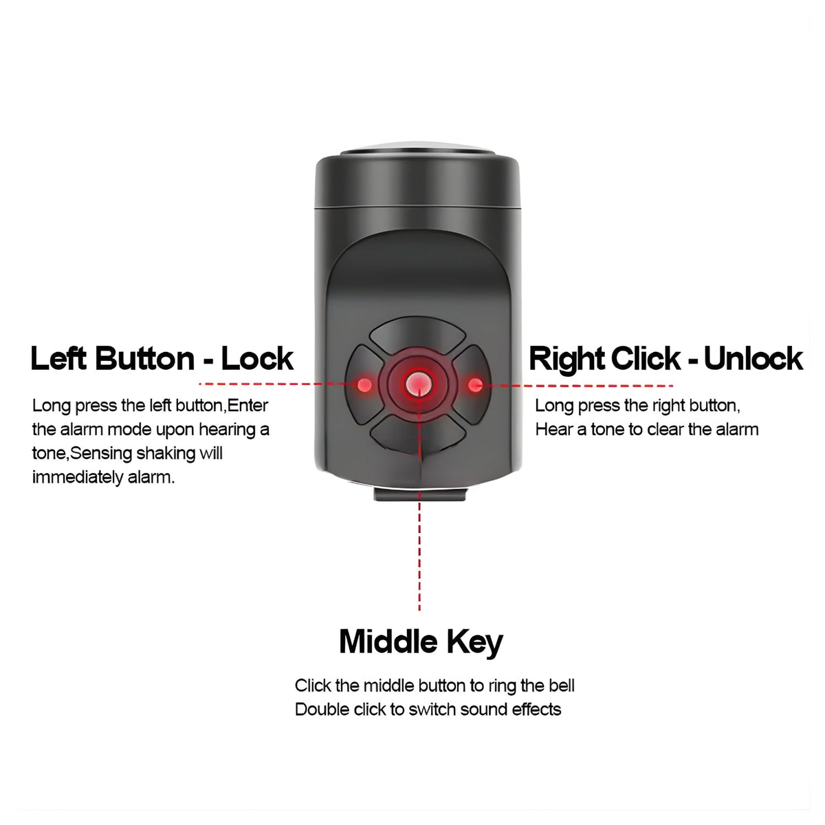 Product information: electric horn 120 dB